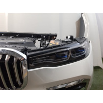 BMW X7 G07 Przód Maska Zderzak Lampy Pas - 13397