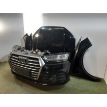 AUDI Q7 4M Przód Maska Zderzak Lampy Pas - 13399