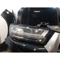 AUDI Q7 4M Przód Maska Zderzak Lampy Pas - 13399