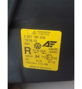 VW SHARAN 7M3 LAMPA PRAWA EU H7 -113