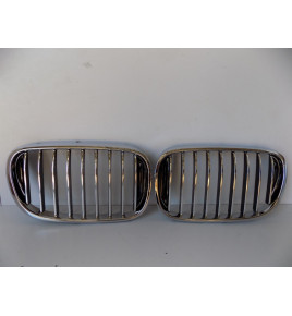 BMW 7 G12 Komplet Nerki / Grill zderzaka - 3723