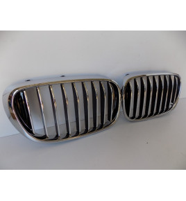 BMW 7 G12 Komplet Nerki / Grill zderzaka - 3723