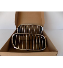 BMW 7 G12 Komplet Nerki / Grill zderzaka - 3723