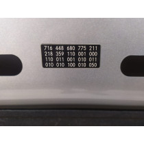 MERCEDES CLS W218 Maska / Pokrywa Silnika - 15294