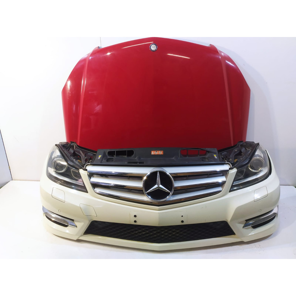 Mercedes C W204 LCI AMG Zderzak maska pas - 15363