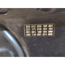 MERCEDES S W221 Maska / Pokrywa Silnika - 15375