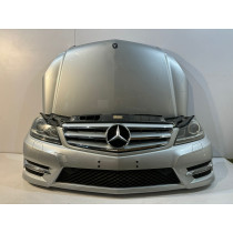 Mercedes C W204 LCI AMG Zderzak maska pas - 15447