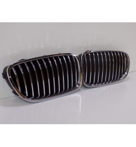 BMW 5 F10/11 Komplet Nerki / Grill zderzaka - 3816