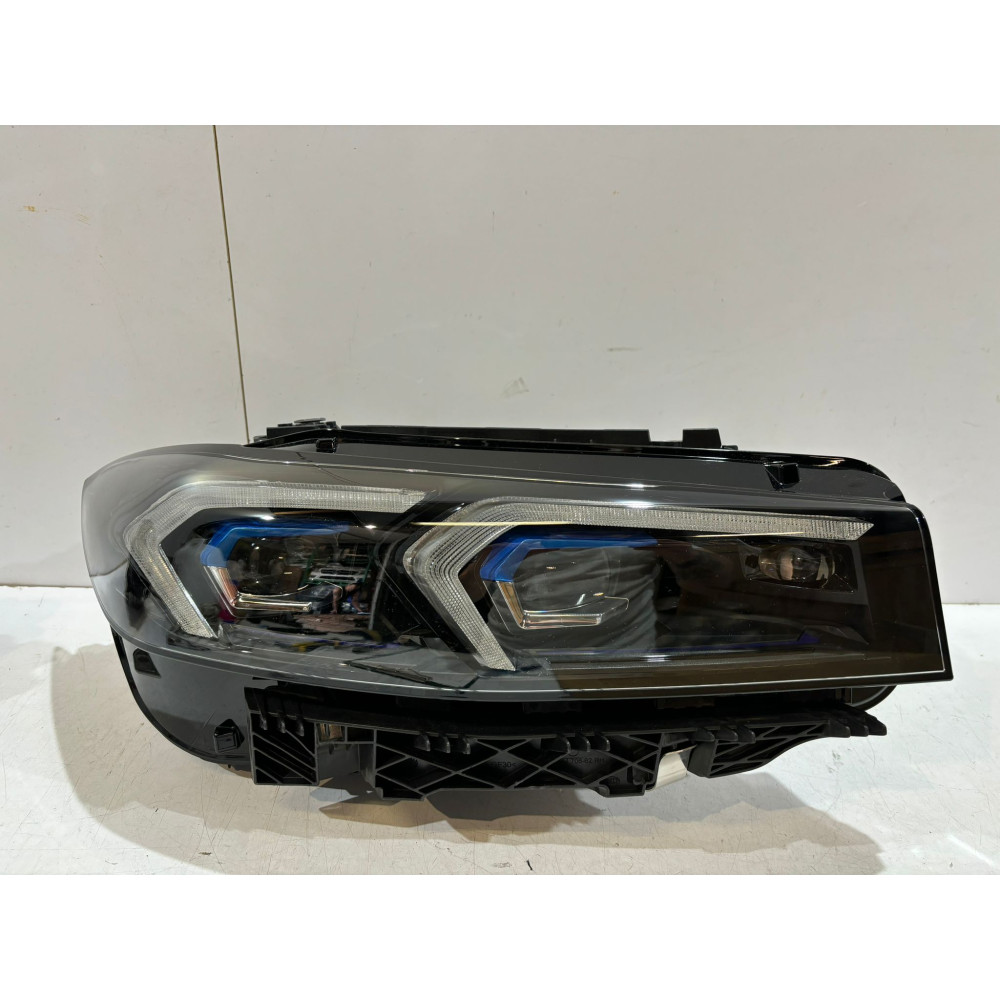 BMW 3 G20 LCI Lampa LED Niebieska Black R - 15970