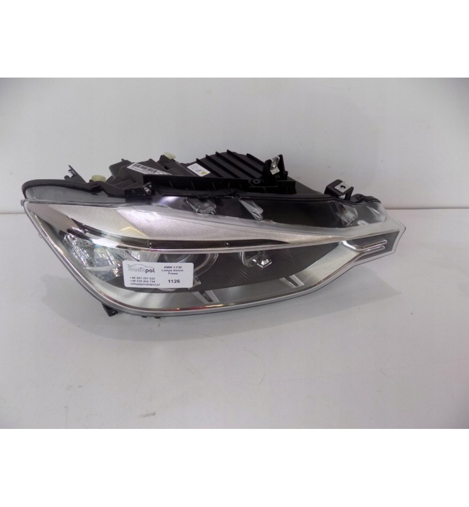 BMW 3 F30/F31 Lampa Xenon Prawa - 1126
