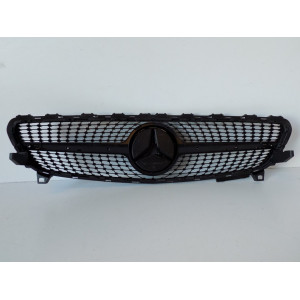 Mercedes W176 Atrapa/Grill Diamond Black- 4042