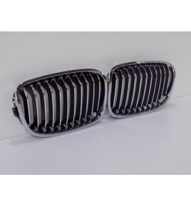 BMW 1 F20/21 Komplet Nerki / Grill zderzaka - 4112
