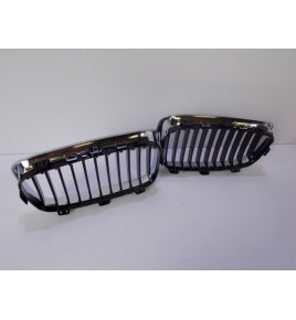 BMW 1 F20/21 Komplet Nerki / Grill zderzaka - 4112