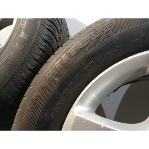 Volkswagen Touareg 7L Koła zimowe 245/65/R17 5X130 - 2722