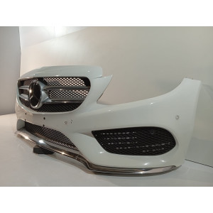 Mercedes C W205 Pakiet AMG Zderzak przedni biały - 18378