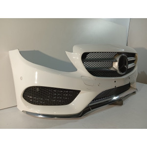 Mercedes C W205 Pakiet AMG Zderzak przedni biały - 18378