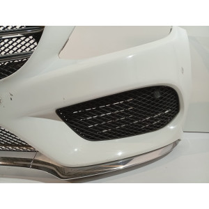 Mercedes C W205 Pakiet AMG Zderzak przedni biały - 18378