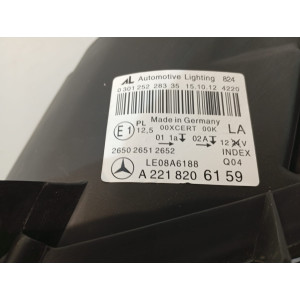 MERCEDES S W221 LCI Lampa Bi-Xenon Night Vision Lewa - 18789