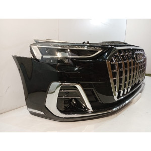 Audi A8 D5 Po lifcie  Zderzak Lampy Full Led Zestaw chłodnic Pas przedni 18857