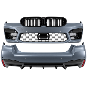 BMW 5 G30/G31 Po liftingu Body Kit Zderzak przedni + tył M-Power - 12442