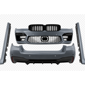 BMW 5 G30/G31 Po liftingu Body Kit Zderzak przedni + tył M-Power - 12442