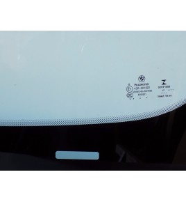 BMW 5 F10/11 Szyba Przednia Zielona HUD - 6024