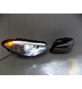 BMW 5 F10 F11 Lampa XENON Nieskrętna Lewa -