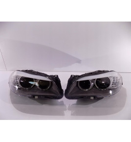 BMW 5 F10 F11 Lampa XENON Nieskrętna Lewa -