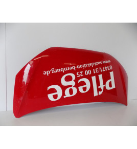 Seat Mii - Maska / Pokrywa silnika (czerwona) - 10148