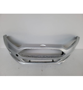 Ford Fiesta MK7 LCI - Zderzak przedni (srebrny) - 10285
