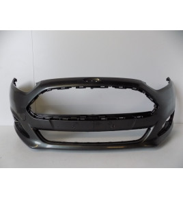 Ford Fiesta MK7 LCI - Zderzak przedni (szary) - 10490