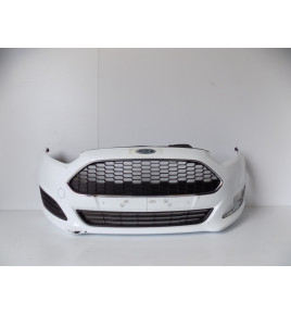 Ford Fiesta MK7 LCI - Zderzak przedni (biały) - 10591