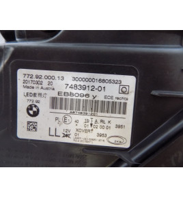 BMW 7 G11 / G12 Lampa Laser kompletna R - 11364