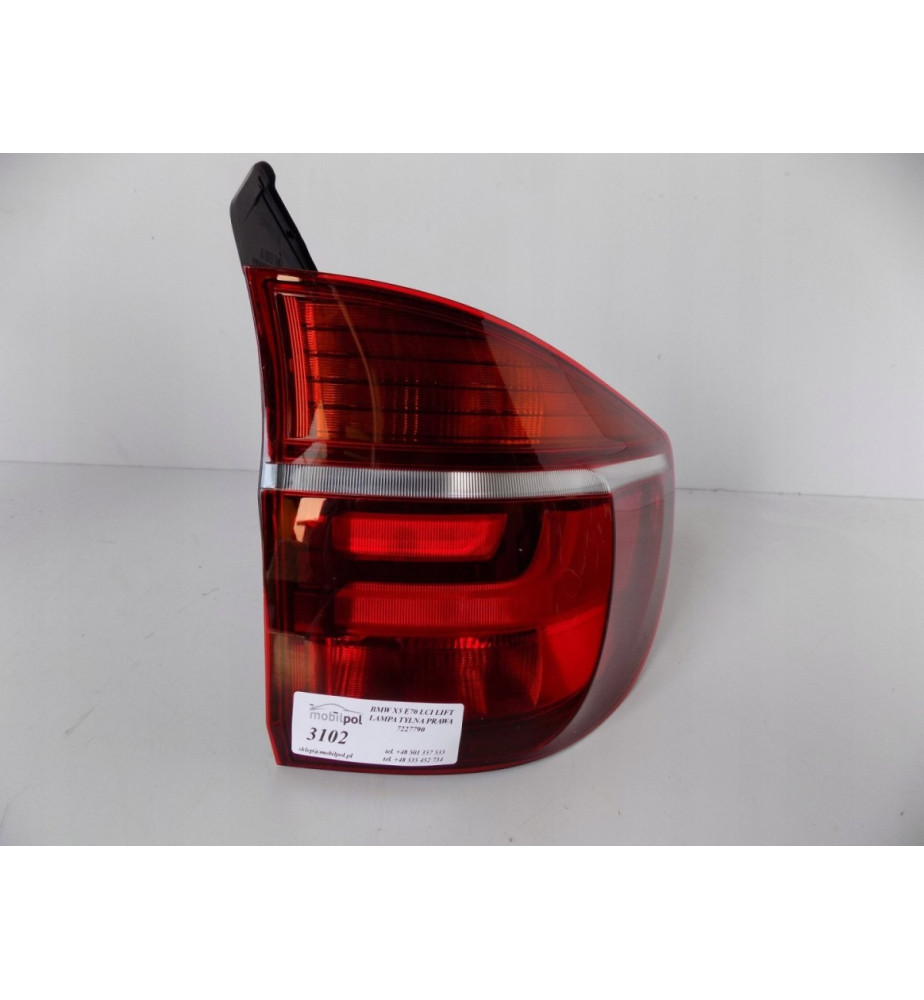 BMW X5 E70 LCI Lampa Tylna...