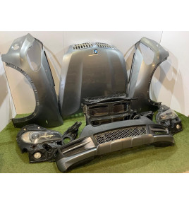 BMW X5 E70 Przód Maska Pas Zderzak Lampy 12243
