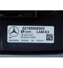 Mercedes W218 W176 W117- Moduł lampy LED- 12356