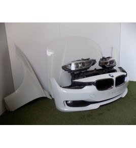 BMW 3 F30 Maska Lampy Pas Zderzak Błotniki 12518