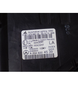 Mercedes W204 LCI Maska Zderzak Pas Lampy - 12552