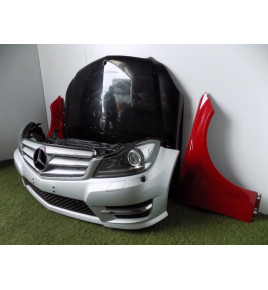 Mercedes W204 LCI Maska Zderzak Pas Lampy - 12561