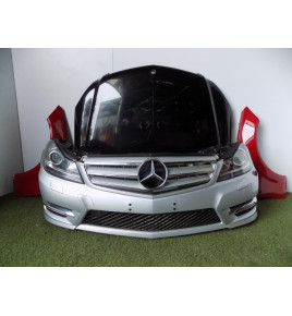 Mercedes W204 LCI Maska Zderzak Pas Lampy - 12563