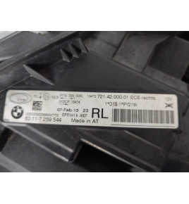 BMW 3 F30 Maska Lampy Pas Zderzak Błotniki 12565