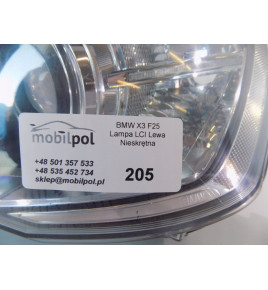 BMW X3/X4 F25/26 LCI Lampa Bixenon Lewa - 0205