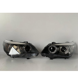 BMW 5 E60 E61 LCI Lampa przednia Xenon R - 12698