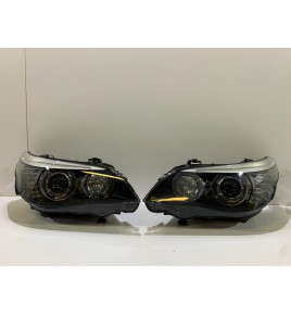 BMW 5 E60 LCI Lampa przednia Xenon Skrętny R 12718
