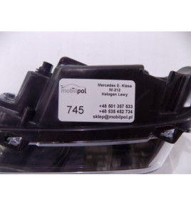 Mercedes E-Klasa W212 Lampa / Halogen LED L - 0745