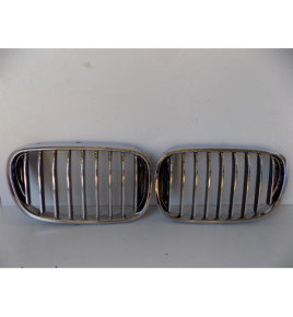 BMW 7 G12 Komplet Nerki / Grill zderzaka - 3723
