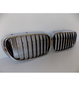 BMW 7 G12 Komplet Nerki / Grill zderzaka - 3723