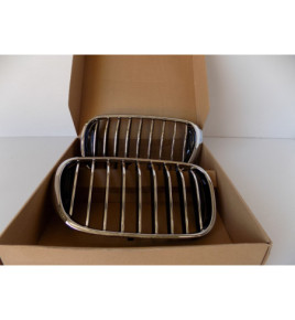 BMW 7 G12 Komplet Nerki / Grill zderzaka - 3723