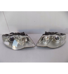 VW Touareg 7L LIFT Lampa Bi Xenon Prawa Lewa Komplet