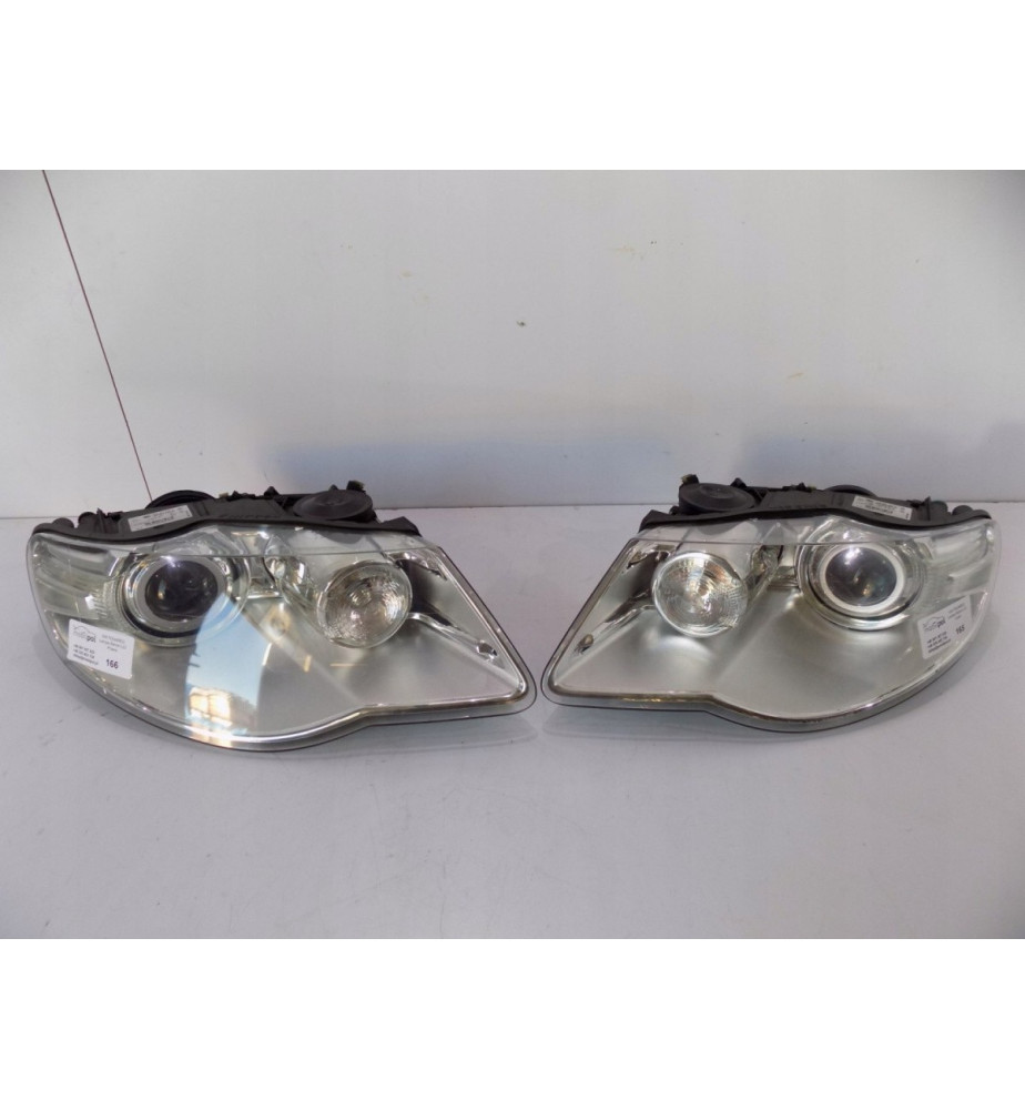 VW Touareg 7L LIFT Lampa Bi Xenon Prawa Lewa Komplet
